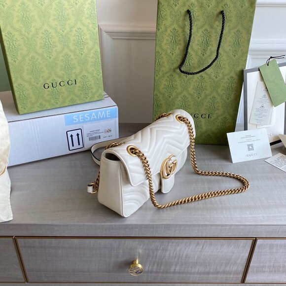 ✨Gucci GG Marmont Small Matelassé Shoulder Bag - Picture 7 of 7